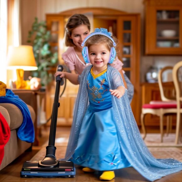 Kids Noise Cancelling Headphones, Kids Ear Protection Monster Jam Truck, Firewor - Picture 2 of 8